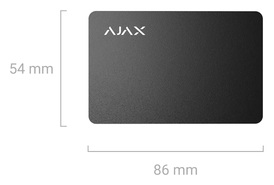 Ajax Pass (3) Temassız Kart (KeyPad için) — görsel 4