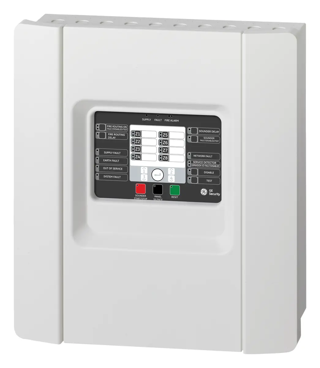 Aritech 1X-F8 8 Bölge Konvansiyonel Yangın Alarm Paneli