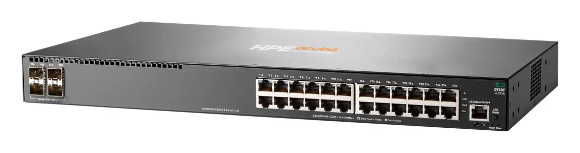 Aruba JL259A 2930F 24G 4SFP Yönetilebilir Switch