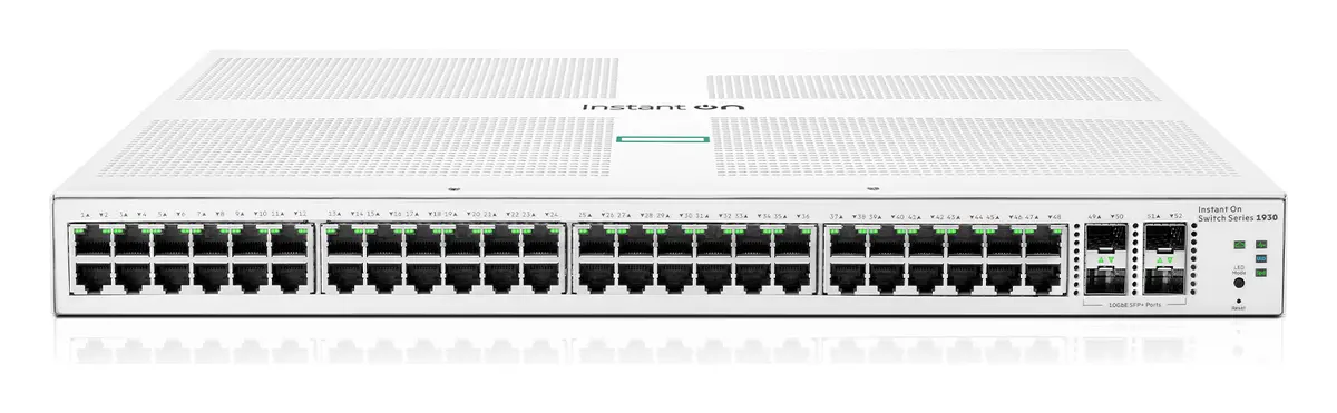 Aruba Instant On JL685A 1930 48G 4SFP/SFP+ Yönetilebilir Switch