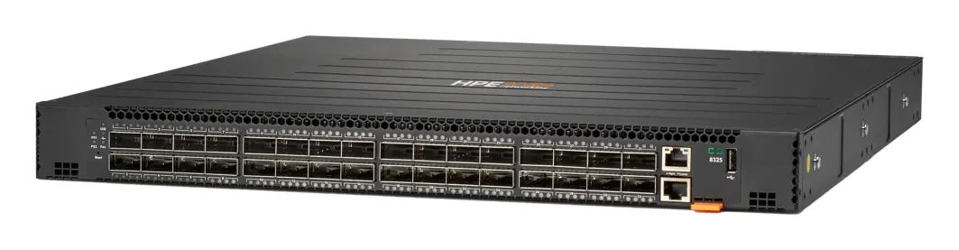 Aruba JL859A CX8325-32C 32-port 100G QSFP+/QSFP28 Front-to-Back 6xFan 2xDC PSU Veri Merkezi Switch