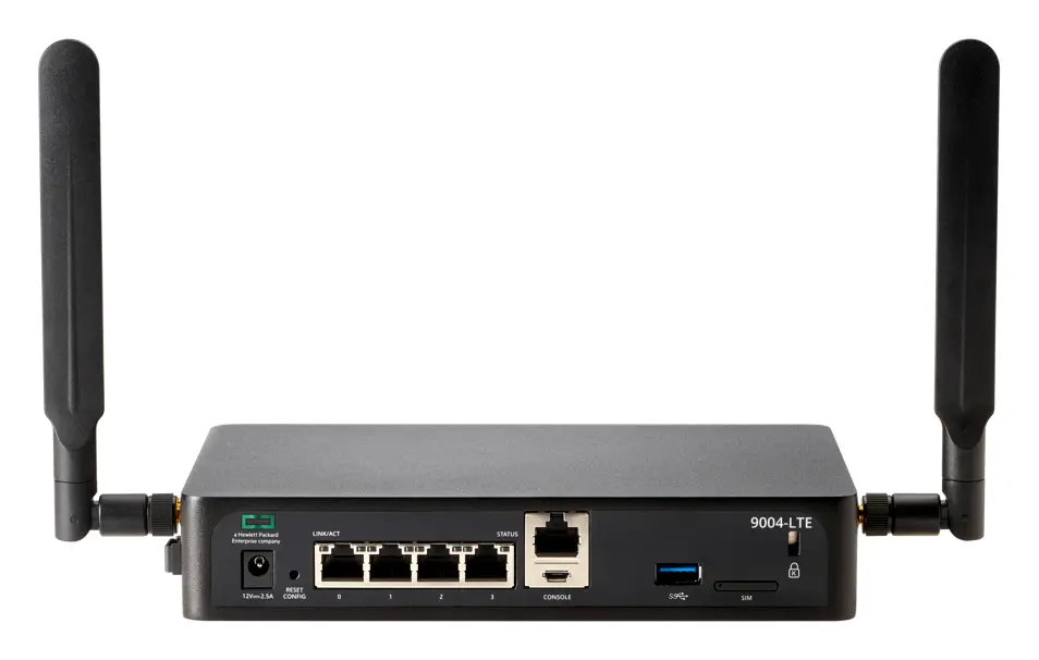 Aruba R3V90A 9004 4-Port 10/100/1000BASE-T LTE 2K Clients - 32 APs Branch Gateway — görsel 2
