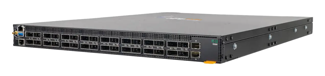 Aruba R9A30A CX9300-32D 32p QSFP-DD 2p 10G SFP+ Back-to-Front 6xFan 2xAC PSU Veri Merkezi Switch