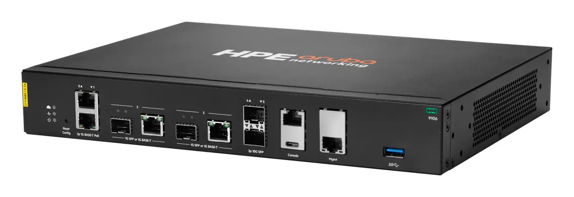 Aruba S5H01A 9106 2x SFP+ 2x Combo 2x PoE Hybrid Gateway