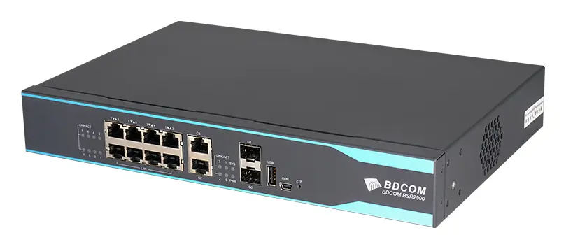 BDCOM BSR2900-10B 12 Port Gigabit Çok Servisli Gateway — görsel 2