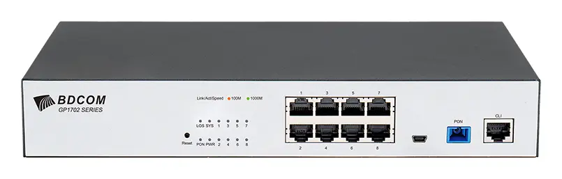 BDCOM GP1702-8GM 8GE GPON ONU (MDU)