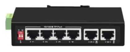 BDCOM IES200-1006T 6 Port Fast Ethernet Endüstriyel Switch
