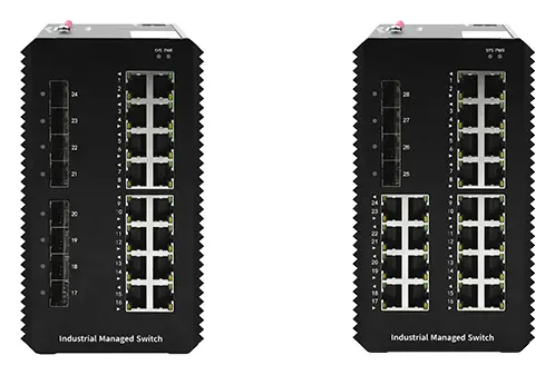 BDCOM IES200-L25-16T8S 16 Port Gigabit 8×SFP L2+ Endüstriyel Switch