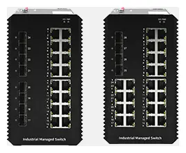 BDCOM IES200-L25-16T8S 16 Port Gigabit 8×SFP L2+ Endüstriyel Switch görsel 4