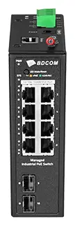 BDCOM IES200-L25-2S4T 4 Port Gigabit 2×SFP L2+ Endüstriyel Switch görsel 5