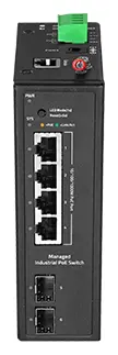 BDCOM IES200-L25-2S8T 8 Port Gigabit 2×SFP L2+ Endüstriyel Switch