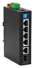 BDCOM IES200-LSTW1140 5 Port Gigabit Endüstriyel Switch — görsel 2