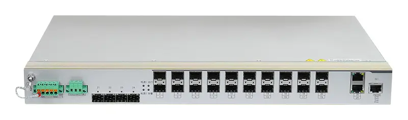 BDCOM IES2000-5520S2T4X-NS 20 Port Gigabit SFP 2×Gigabit 4×10G SFP+ L3 Endüstriyel Switch — görsel 3