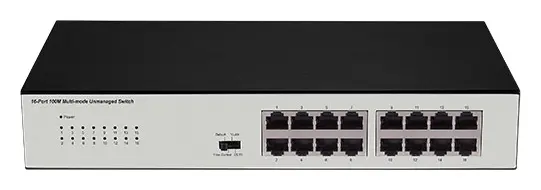 BDCOM S1016C 16 Port Fast Ethernet Yönetilemez Switch