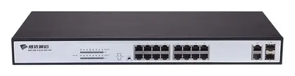 BDCOM S1218-16P 16 Port Fast Ethernet PoE Yönetilemez Switch