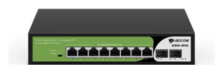 BDCOM S1500-8P2S 10 Port Gigabit PoE Yönetilemez Switch — görsel 2
