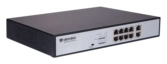 BDCOM S1510-8P 8 Port Gigabit PoE Yönetilemez Switch — görsel 2