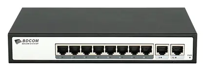 BDCOM S1510-8PV1 8 Port Gigabit PoE Yönetilemez Switch