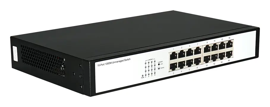 BDCOM S1516V1 16 Port Gigabit Yönetilemez Switch görsel 3