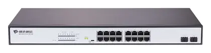 BDCOM S1518-16P 16 Port Gigabit PoE 2×SFP Yönetilemez Switch