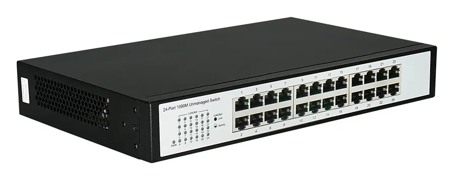BDCOM S1524V1 24 Port Gigabit Yönetilemez Switch görsel 4