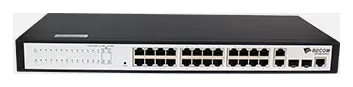 BDCOM S2228-B 24 Port Fast Ethernet 2×Gigabit 2×SFP L2+ Yönetilebilir Switch — görsel 4