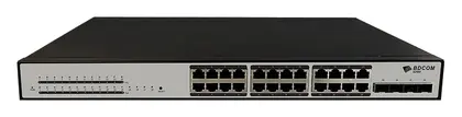 BDCOM S2500-24T4S-W 52 Port Gigabit 4×SFP Akıllı (Web) Yönetilebilir Switch