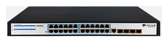 BDCOM S2528H 24 Port Gigabit 4×SFP L2+ Yönetilebilir Switch — görsel 4