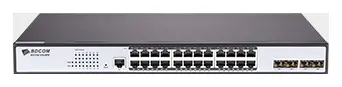 BDCOM S2528PB 24 Port Gigabit PoE 4×SFP L2+ Yönetilebilir Switch görsel 2
