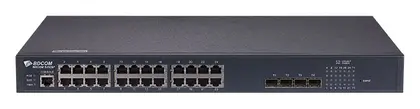 BDCOM S2728P-800 24 Port Gigabit PoE 4×10G SFP+ Yönetilebilir Switch