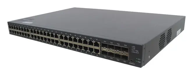 BDCOM S2756 48 Port Gigabit 8×10G SFP+ Yönetilebilir Switch — görsel 2