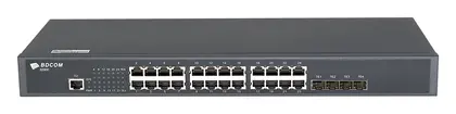 BDCOM S2900-24 24 Port Gigabit 4×10G SFP+ L2+ Yönetilebilir Switch