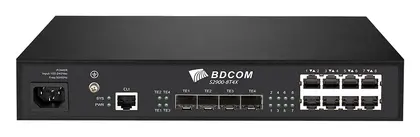 BDCOM S2900-8T4X-RPS 8 Port Gigabit 4×10G SFP+ L2+ Yönetilebilir Switch