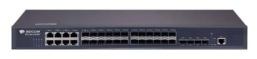 BDCOM S2928EF 24 Port Gigabit SFP 8×Combo 4×10G SFP+ L2+ Yönetilebilir Switch görsel 6