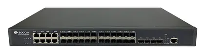 BDCOM S2936F 24 Port Gigabit SFP 8×Gigabit 4×10G SFP+ L2+ Yönetilebilir Switch