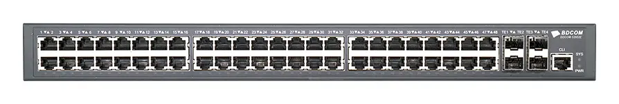 BDCOM S2952E 48 Port Gigabit 4×10G SFP+ L2+ Yönetilebilir Switch — görsel 5