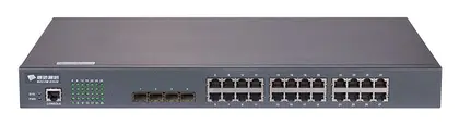 BDCOM S3528 24 Port Gigabit 4×SFP Yönetilebilir Switch