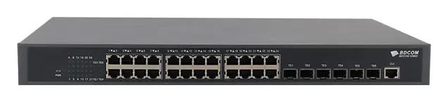 BDCOM S3900-24T6XB-HI 24 Port Gigabit 6×10G SFP+ Yönetilebilir Switch — görsel 4