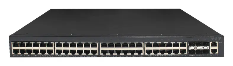 BDCOM S3900-48P6X-NS 6 Port 10G SFP+ PoE Yönetilebilir Switch