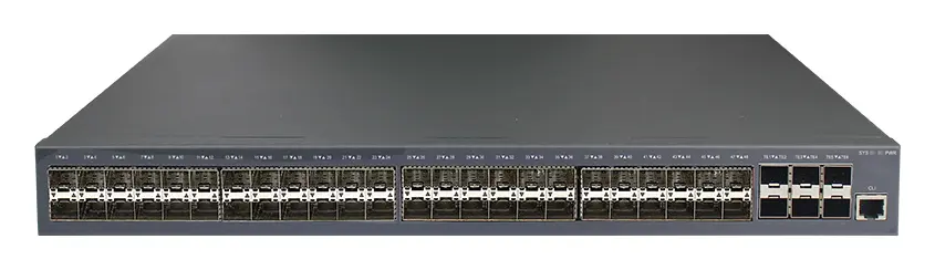 BDCOM S3900-48P6X-NS 6 Port 10G SFP+ PoE Yönetilebilir Switch görsel 3