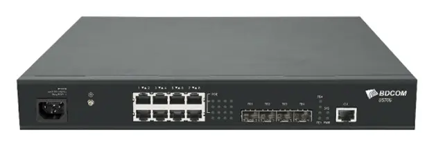 BDCOM S5700-24EP6X-760 24 Port 2.5G PoE 6×10G SFP+ Yönetilebilir Switch görsel 2