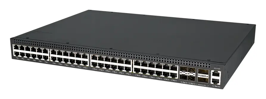 BDCOM S5700-48ET4X2Q 48 Port 2.5G 4×10G SFP+ 2×40G QSFP+ Yönetilebilir Switch görsel 2