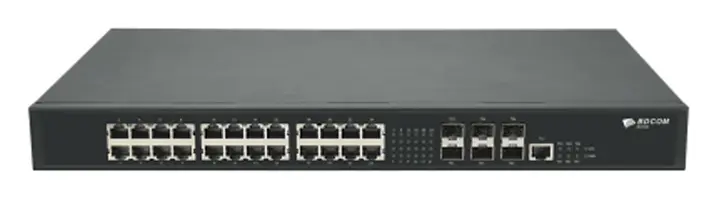 BDCOM S5700-8EP4X-120 8 Port 2.5G PoE 4×10G SFP+ Yönetilebilir Switch görsel 3