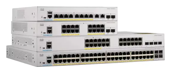 Cisco C1000-8P-2G-L 8 Port Gigabit PoE+ 2x1G SFP Yönetilebilir Switch — görsel 2