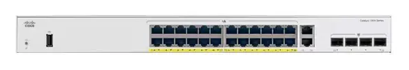 Cisco C1000FE-24T-4G-L 24 Port Fast Ethernet 4x1G SFP Yönetilebilir Switch