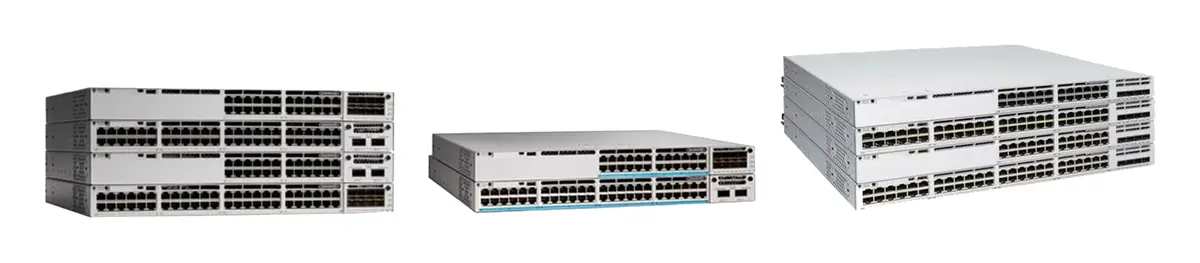Cisco C9300-24UX 24 Port Multigigabit UPOE Yönetilebilir Switch