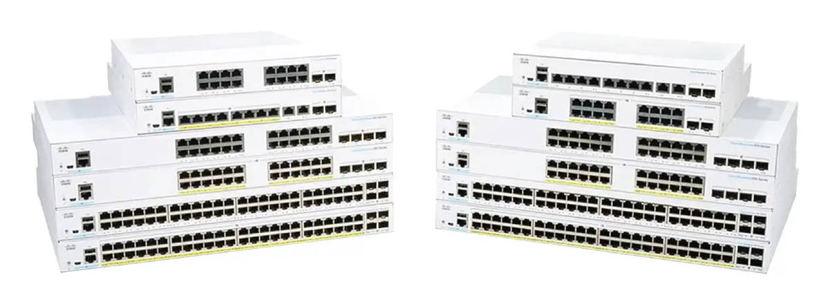 Cisco CBS250-24FP-4G 24 Port Gigabit PoE+ 4x1G SFP Akıllı Yönetilebilir Switch