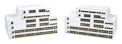 Cisco CBS350-24FP-4X 24 Port Gigabit PoE+ 4x10G SFP+ Yönetilebilir Switch