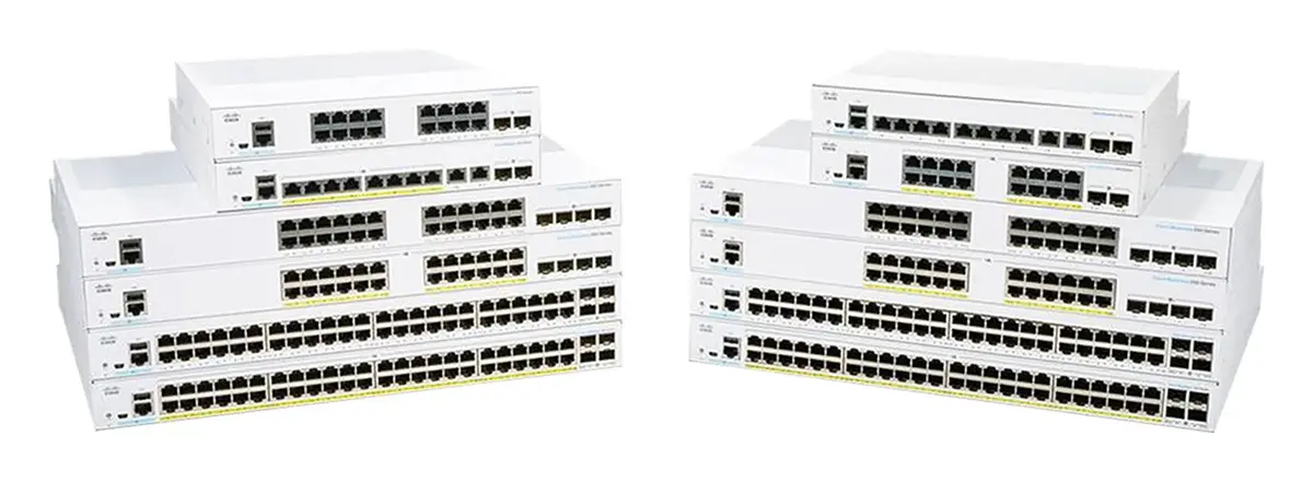 Cisco CBS350-48P-4G 48 Port Gigabit PoE+ 4x1G SFP Yönetilebilir Switch
