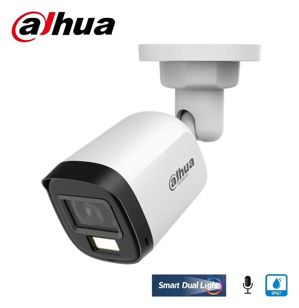 Dahua HAC-B1A51-U-IL-A 5 MP Full-Color Sesli HD-TVI Bullet Kamera